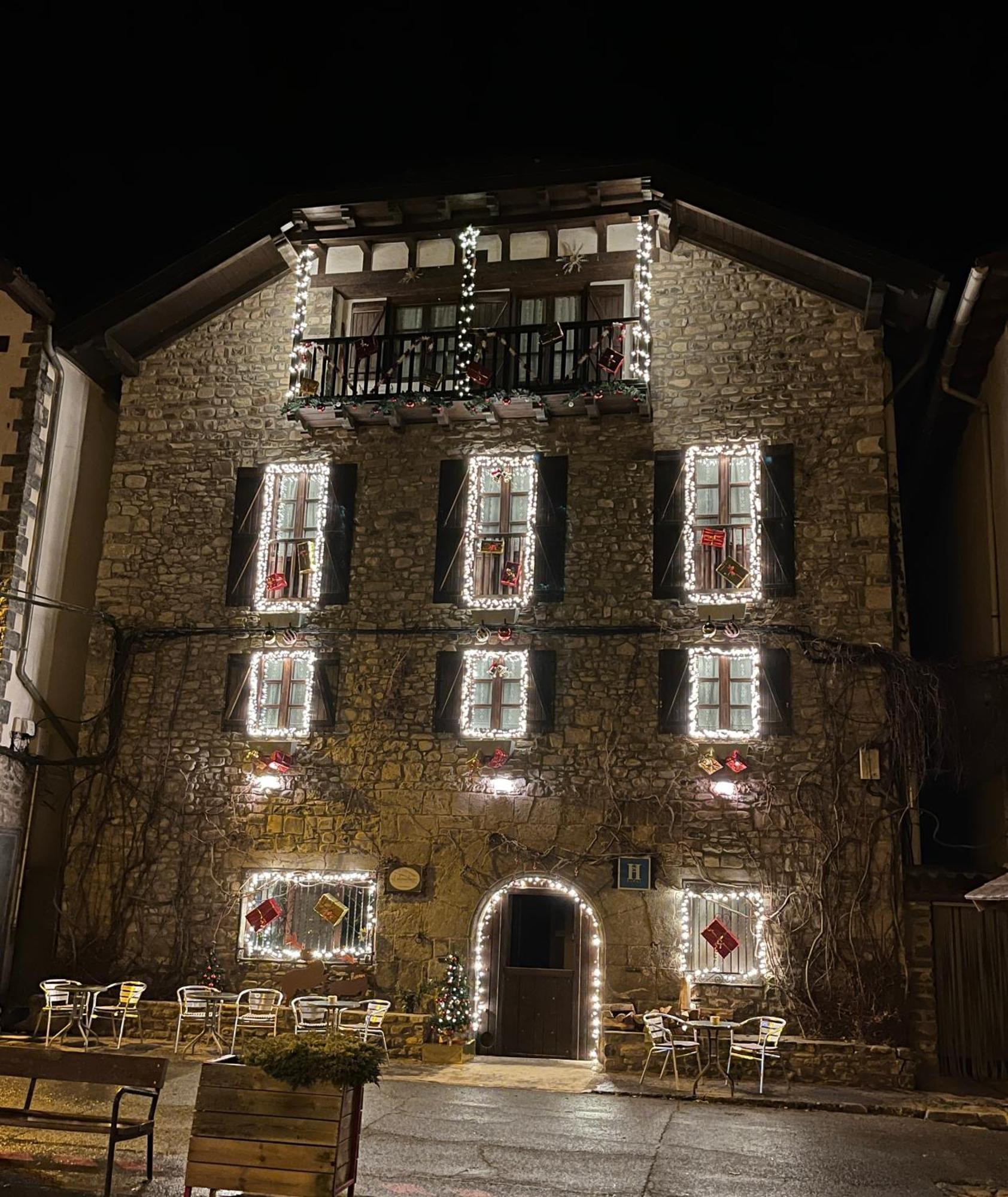 Hotel Rural El Almadiero Burgui エクステリア 写真