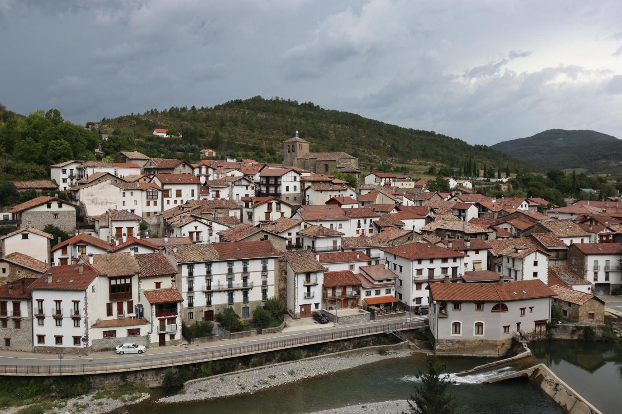 Hotel Rural El Almadiero Burgui エクステリア 写真